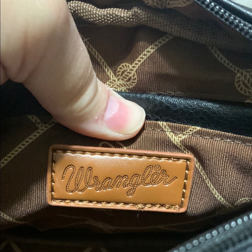 Blue and Black Crossbody Bag NWT Wrangler bag - Picture 4 of 5